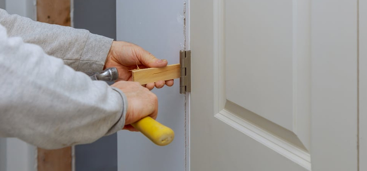 fiberglass entry door repair in Mentone